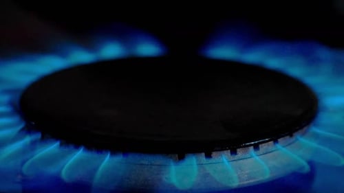 Gas Flame of a Home Cooker 2k