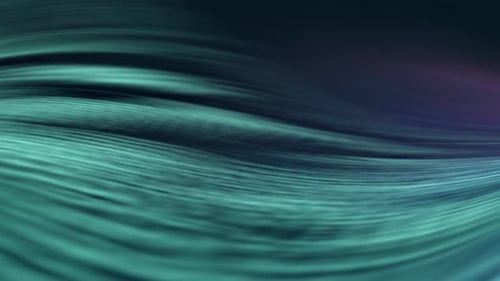 Eine blaue und grüne Meereswelle in Bewegung