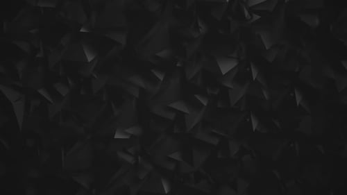 Abstract Dark Polygonal Shifting Background Animation