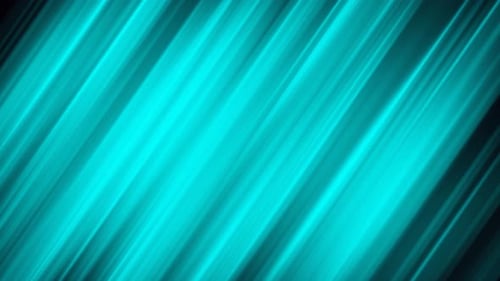 Dynamic Abstract Glowing Cyan Diagonal Light Rays Background