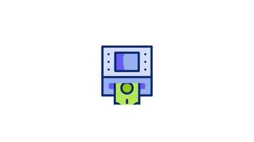 Atm Machine Animated Icon