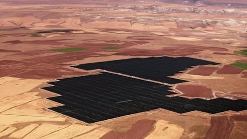 Solar Panels 4k