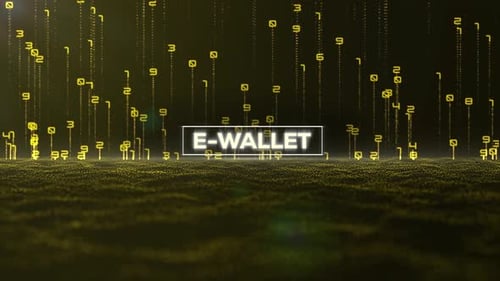 Matrix Binary Code And E Wallet Word 4 K