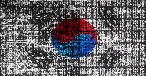 South Korea flag digital code