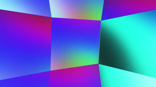 Abstract Geometrical Shapes Background Animation