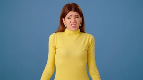 Woman Receives Money and Becomes Excited