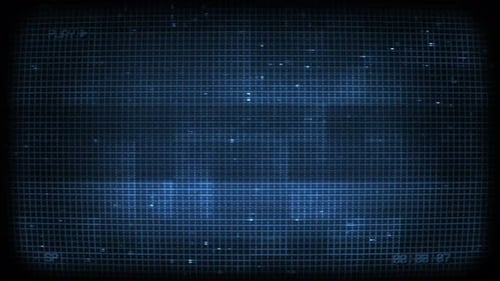 Retro Glitch Overlay with Static and VHS Effect