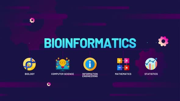 Bioinformatics infographic, Backgrounds Motion Graphics ft. science ...