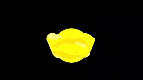 Animated Explosion Effect Video with Alpha Channel