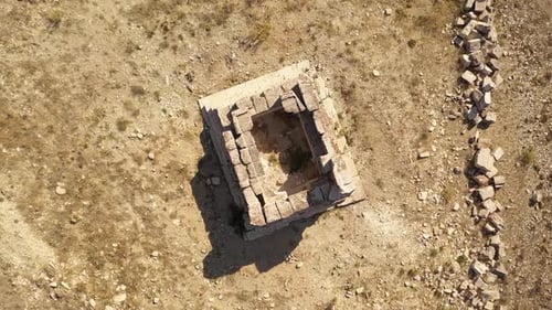 Aerial View Of The Historic Castle