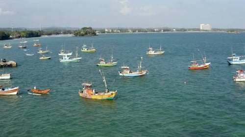 Breathtaking And Beautiful View Of Southern Sri Lankan Coastline