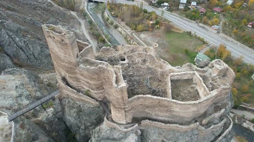 Aerial Enguzek Kapi Castle