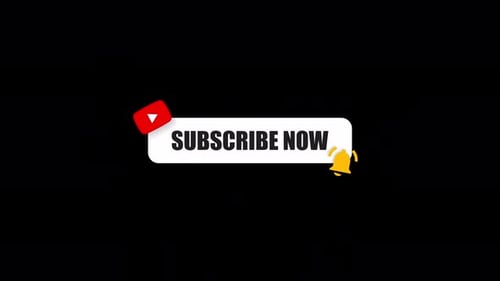 Elegant YouTube Subscribe Button Animation