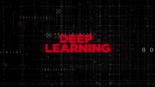 Futuristic Glitch Text Reveal Title