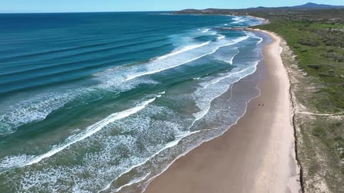 Beach from above