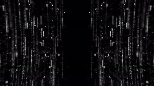 Elegant Particles Flowing Background