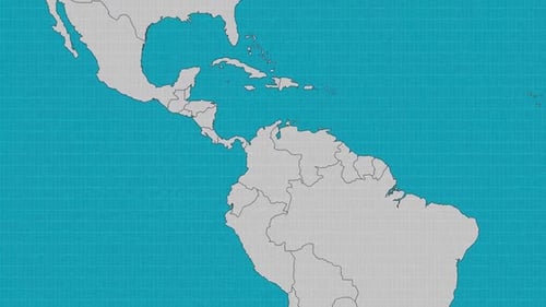 Carte de la Colombie