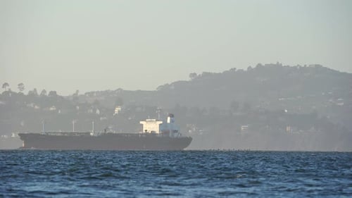 The View of San Francisco Bay Ca. July 2021