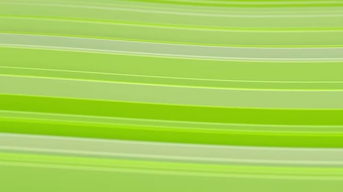 Green Abstract Fluid Wavy Lines Background Motion