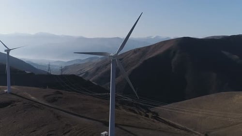 Sustainability Construction of Windfarm Converter Kinetic Windpower. Rotor Wind-Turbine Smooth Circl