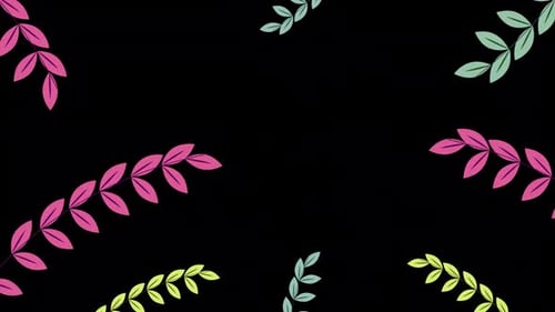 Flower Plants Growing Alpha Channel