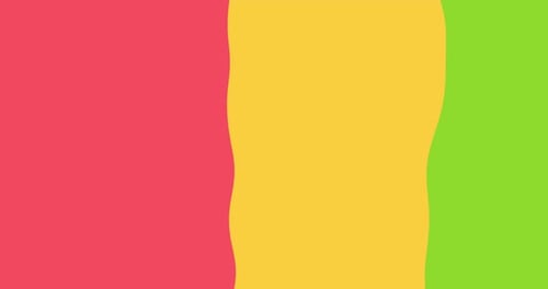 Abstract Wavy Animation for Intro Outro or Transitions