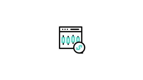 Stocktrading Animated Icon