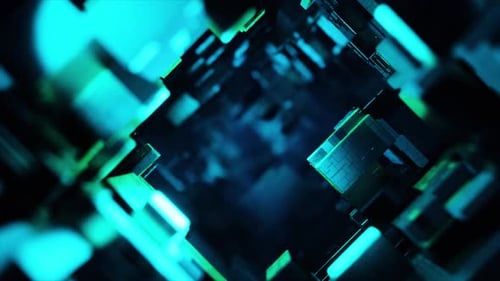 Coub Futuristic Tunnel