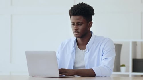 Man Looking for Information on Screen of His Smartphone
