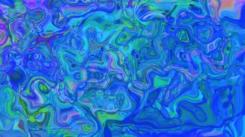 Psychedelic Fluid Abstract Liquid Art Background Animation