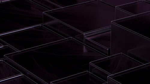 Abstract black shapes Loop