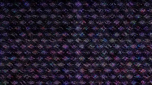 Dynamic Digital Glitch Abstract Pattern