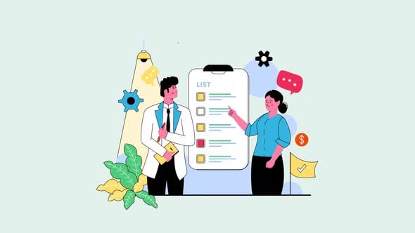 Explain The Implementation Business Animated Scene, Backgrounds Motion ...