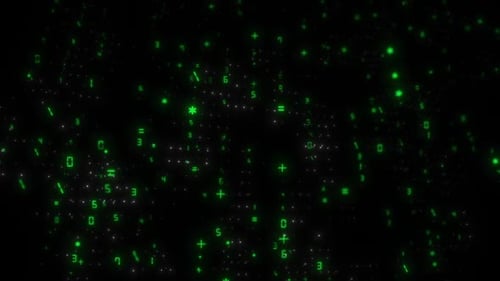 Campo de números digitales