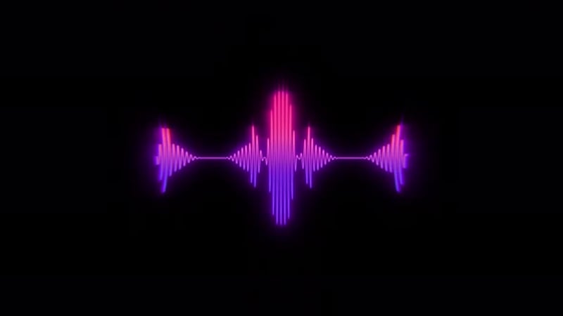 Sound Visualization Audio Spectrum, Overlays Motion Graphics ft. audio ...