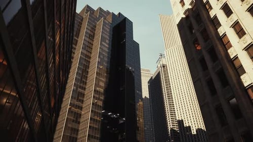 Rascacielos en la ciudad de Nueva York