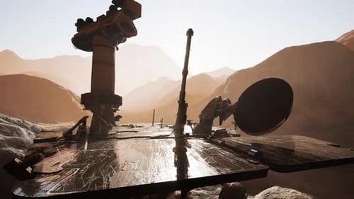 Opportunity Mars Exploring the Surface of Red Planet