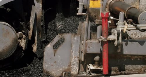 Road Paving on Residential Street