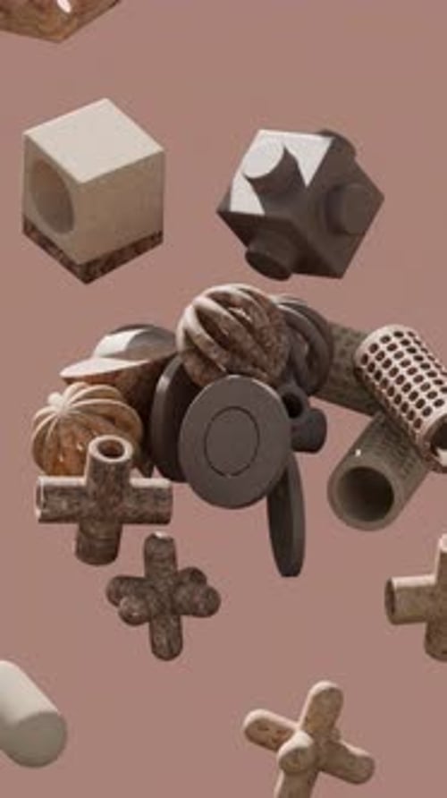 Animation of Geometric Shapes in Motion