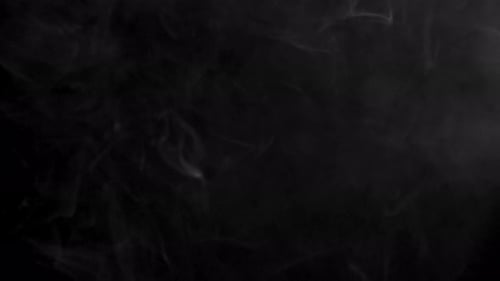 Vapor Collection: Effect of smoke fading away with a wave effect on a background