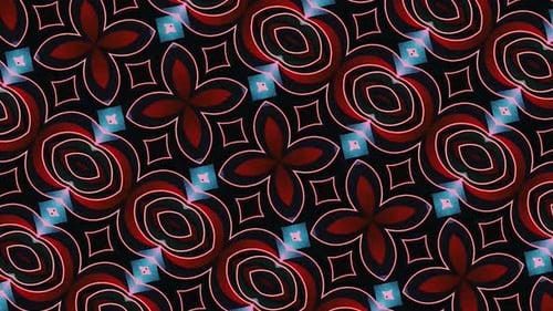 Animationshintergrund für nahtlose Muster | Animationshintergrund mit isometrischen Mustern