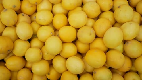 Venta de limón en los supermercados de Estambul