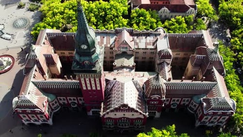 Art Nouveau City Hall Subotica Vojvodina Serbia
