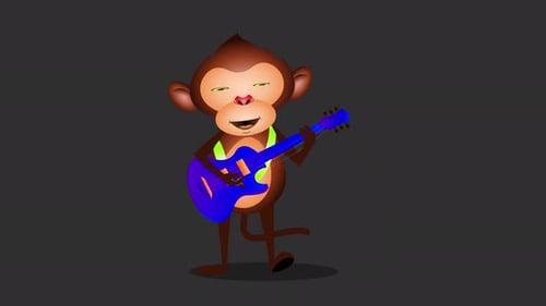 Monkey Singing A Song