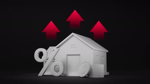 Property Value Increase – Housing Market Graph Animation