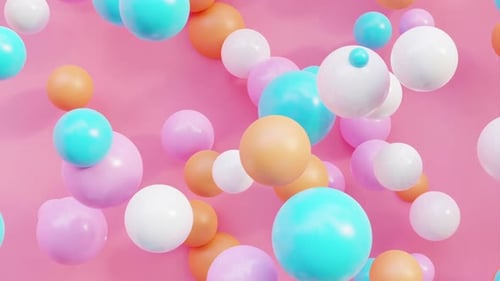 Pastel Sphere Background