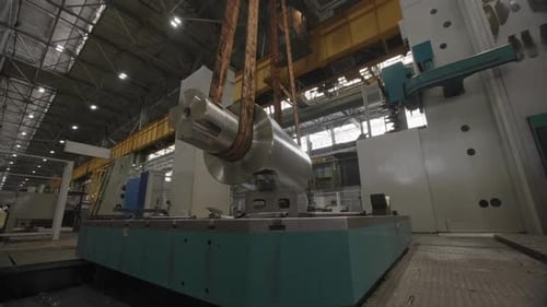 Advanced Industrial Machinery in Operation for Enhanced Efficiency and Productivity Stock Clip