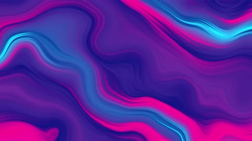 Neonflüssiger abstrakter Loop-Hintergrund