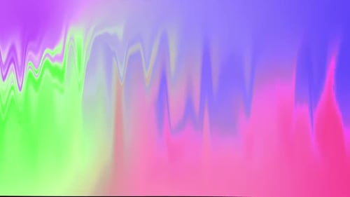Abstract Fluid Wave Gradient Background Animation Loop