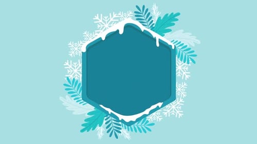 Winterschnee-Hintergrund mit freiem Platz für Text